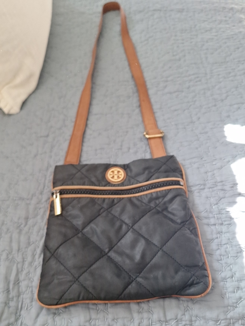 Tory Burch Crossbody Bag in Black and Brown - Classic Everyday Style